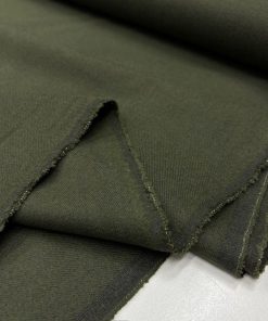 Blazer Flanel Kaşmir Kumaş Haki Yeşili