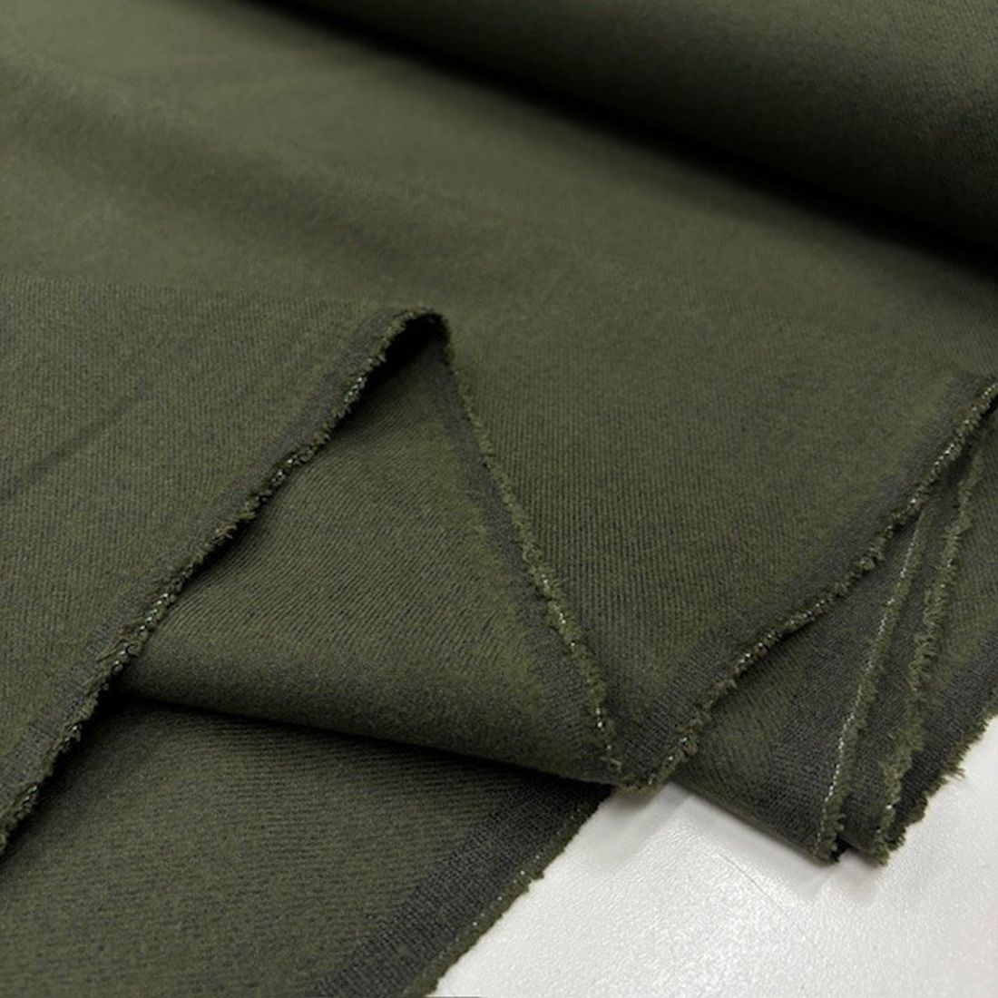 Blazer Flanel Kaşmir Kumaş Haki Yeşili