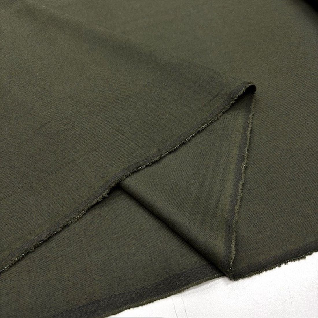 Blazer Flanel Kaşmir Kumaş Haki Yeşili