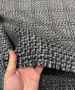 İtalyan Premium Kalite Şanel Kumaş Gri SRVT