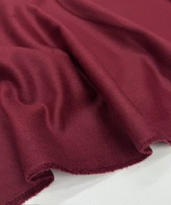 İtalyan Yün Kaşmir Kumaş Bordo