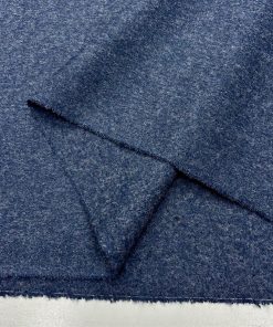 İtalyan Yün Kaşmir Kumaş İndigo