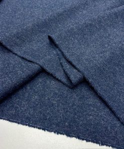 İtalyan Yün Kaşmir Kumaş İndigo
