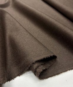 İtalyan Yün Kaşmir Kumaş Kahverengi