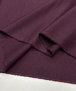 İtalyan Yün Kaşmir Kumaş Mor