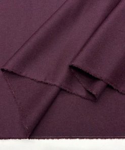İtalyan Yün Kaşmir Kumaş Mor