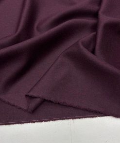 İtalyan Yün Kaşmir Kumaş Mor