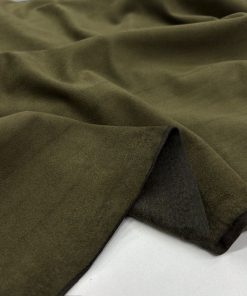 Lüks Süet Kumaş Haki Yeşili