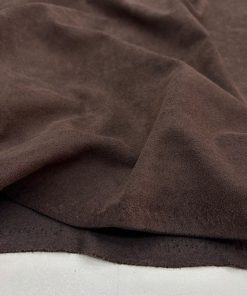 Lüks Süet Kumaş Kahverengi