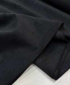 Lüks Süet Kumaş Siyah