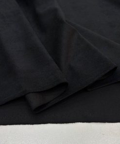 Lüks Süet Kumaş Siyah