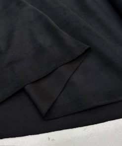 Lüks Süet Kumaş Siyah