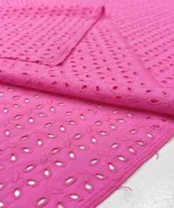 Pembe Pamuk Fisto Kumaş YVZ