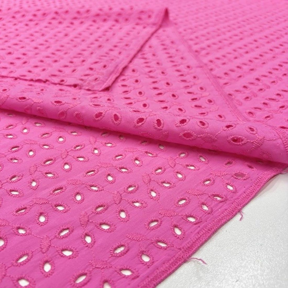 Pembe Pamuk Fisto Kumaş YVZ