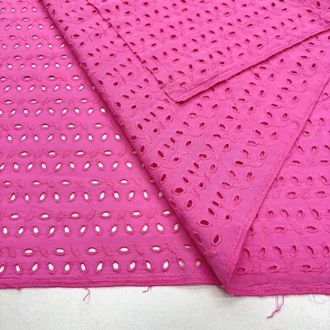 Pembe Pamuk Fisto Kumaş YVZ