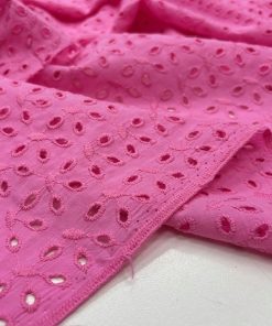 Pembe Pamuk Fisto Kumaş YVZ