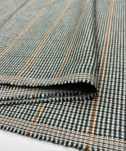 Vintage Lüks Flanel Kumaş Yeşil SRVT