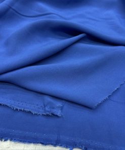 Viskon Vual Kumaş Saks Mavisi