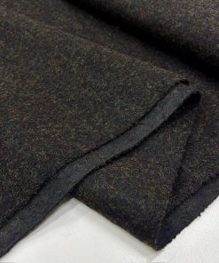 Yeşil Kahverengi %100 Yün Keçe Kumaş YVZ