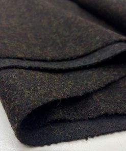 Yeşil Kahverengi %100 Yün Keçe Kumaş YVZ