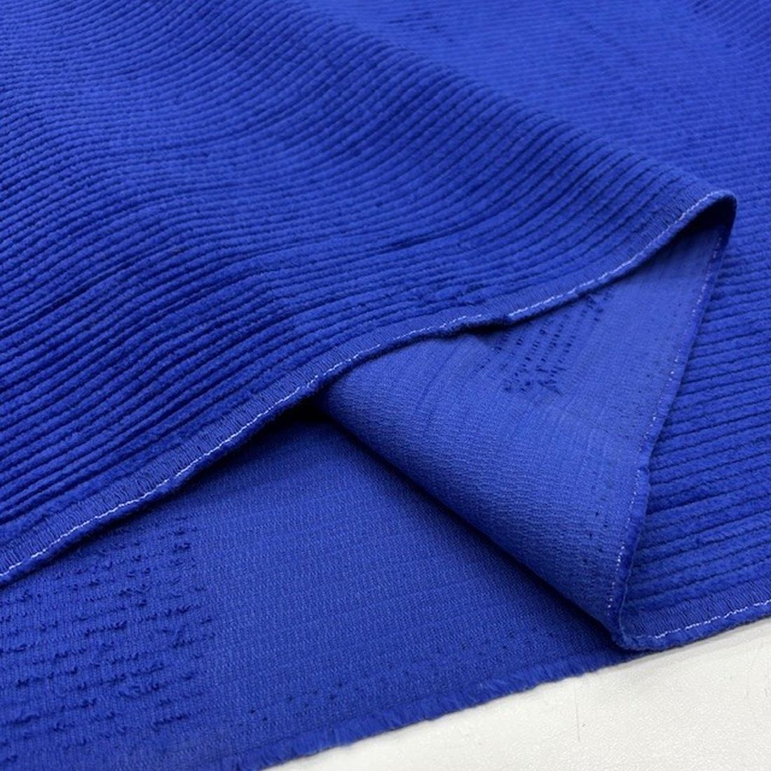 Zara Fitilli Koton Kadife Kumaş Saks Mavisi YVZ