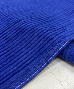 Zara Fitilli Koton Kadife Kumaş Saks Mavisi YVZ