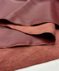 Zara Süet Deri Kumaş Kızıl Kiremit