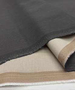 Antrasit Bej 100% Pamuk Denim Kumaş YNS