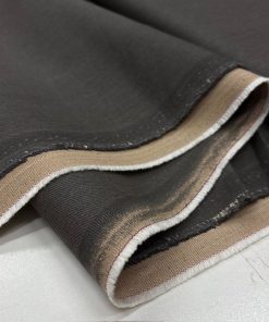 Antrasit Bej 100% Pamuk Denim Kumaş YNS