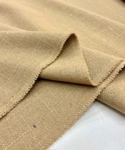 Camel Ekoseli Yumuşak Flanel Kumaş SRVT