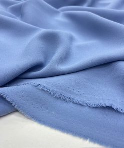 Double İtalyan Krep Kumaş Açık Mavi