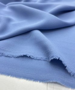 Double İtalyan Krep Kumaş Açık Mavi