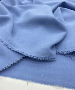 Double İtalyan Krep Kumaş Açık Mavi