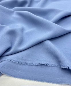 Double İtalyan Krep Kumaş Açık Mavi