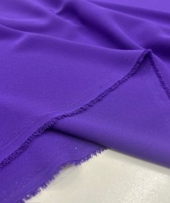 Double İtalyan Krep Kumaş Mor