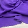 Double İtalyan Krep Kumaş Mor
