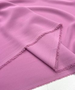 Double İtalyan Krep Kumaş Pudra Pembe