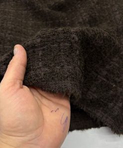 Zara Cotton Şanel Kumaş Kahverengi