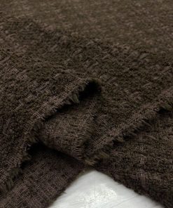 Zara Cotton Şanel Kumaş Kahverengi