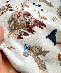 Çiften Harry Potter Desenli Pazen Kumaş Arv