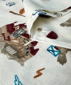 Çiften Harry Potter Desenli Pazen Kumaş Arv