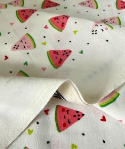 Çiften Karpuz Desenli Pazen Kumaş Arv