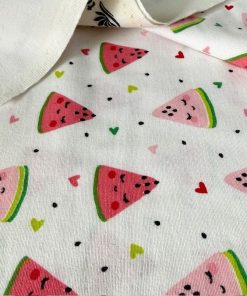 Çiften Karpuz Desenli Pazen Kumaş Arv