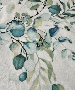 Çiften Okaliptüs Yaprak Desenli Pazen Kumaş Arv