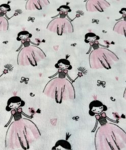 Çiften Prenses Desenli Pazen Kumaş Arv