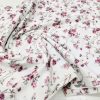Çiften Vintage Çiçek Desenli Pazen Kumaş