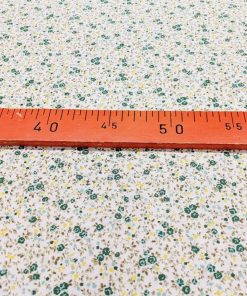 Zümrüt Minik Çiçekli Poplin Kumaş AYT