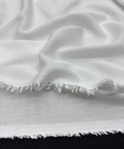 Bürümcük Viskos Şile Bezi Kumaş Beyaz