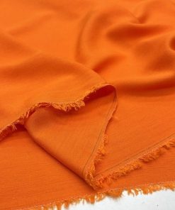 Bürümcük Viskos Şile Bezi Kumaş Orange