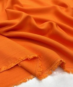 Bürümcük Viskos Şile Bezi Kumaş Orange